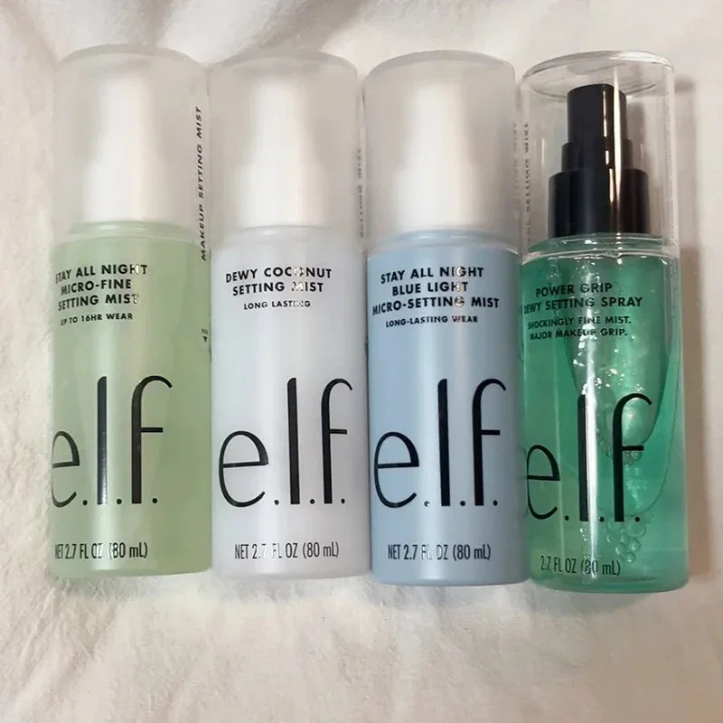 e.l.f. Power Grip Primer + Spray Fijador Dewy – Hidratación y Larga Duración