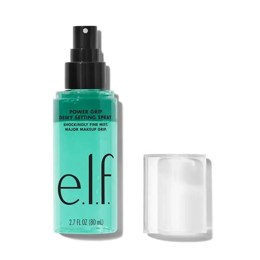 e.l.f. Power Grip Primer + Spray Fijador Dewy – Hidratación y Larga Duración